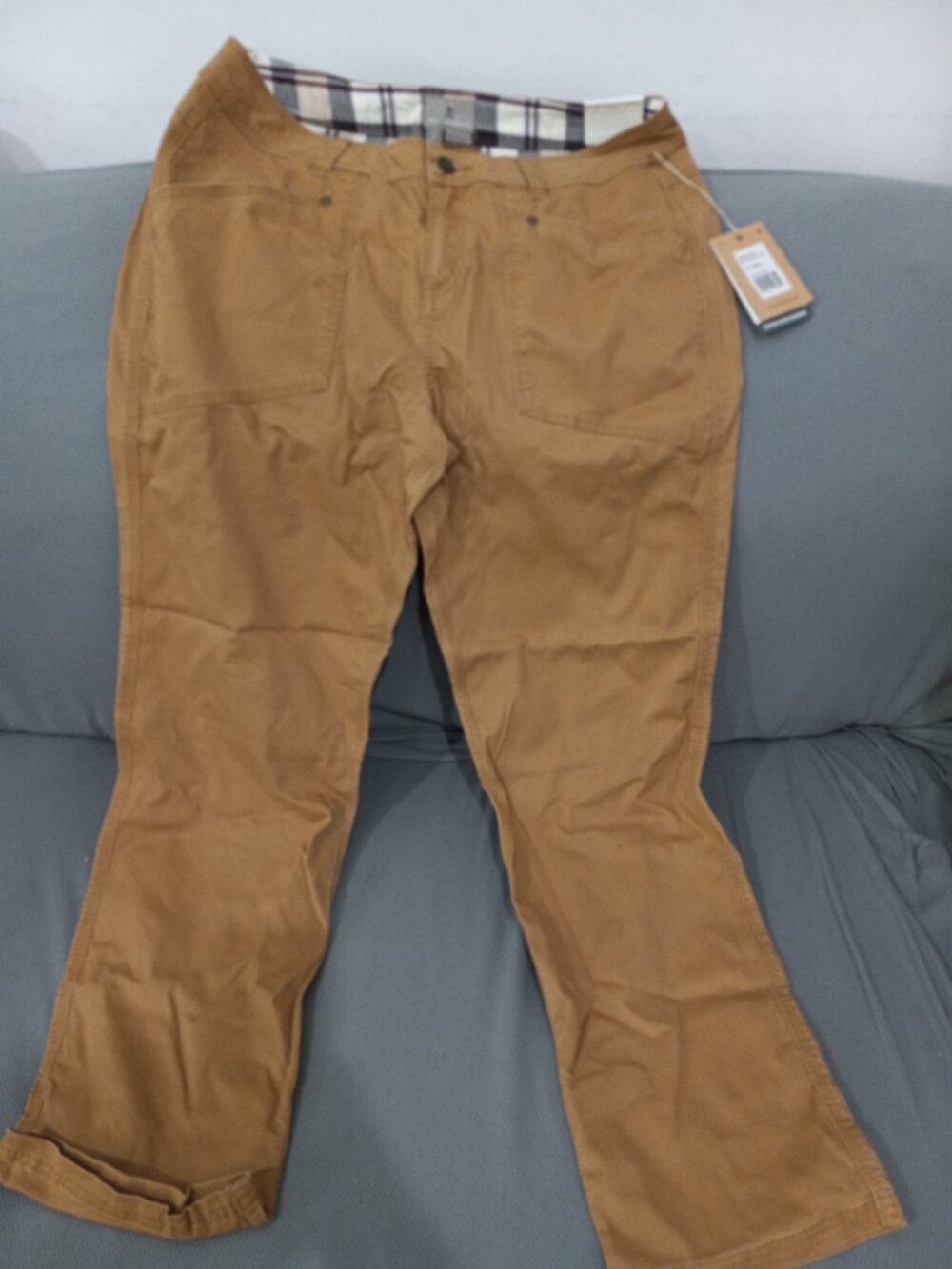 Royal Robbins Womens Billy Goat Bedford Cord Brown Sugar Reg 12 Pants
